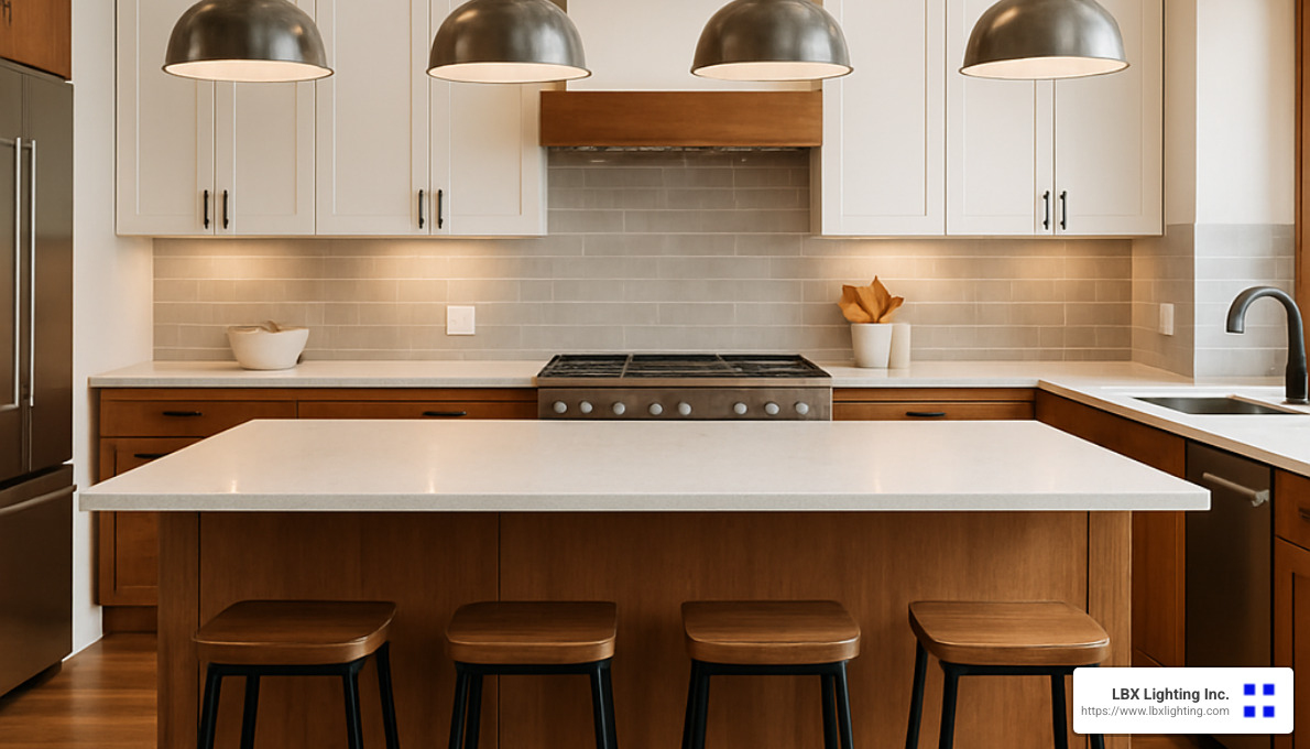 industrial style pendant lights over kitchen island - industrial style lighting