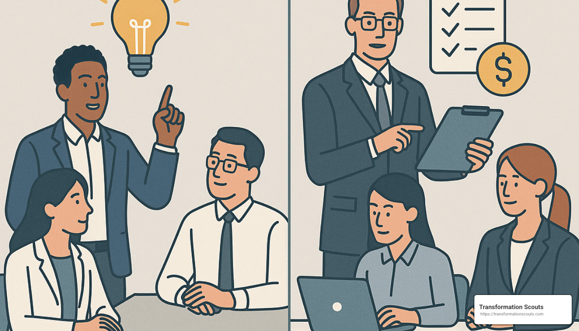 comparison of changeal and transactional leadership styles - changeal leadership and corporate culture