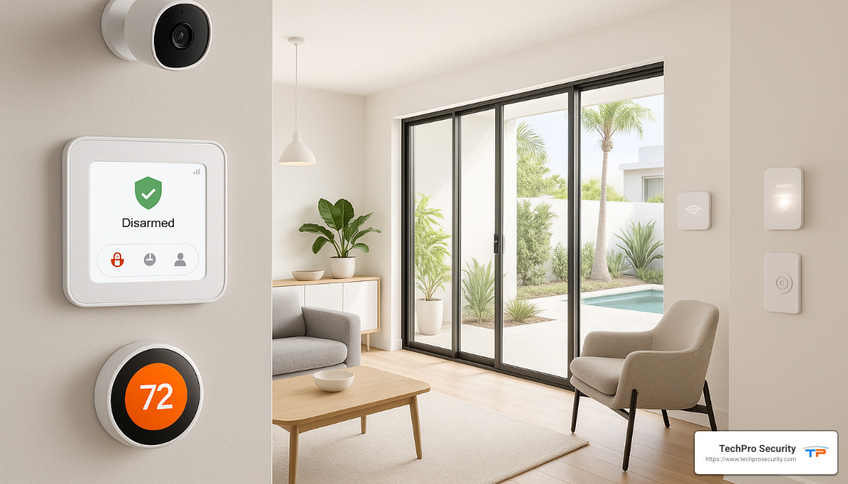 integrated security and home automation system - Security camera systems Miami