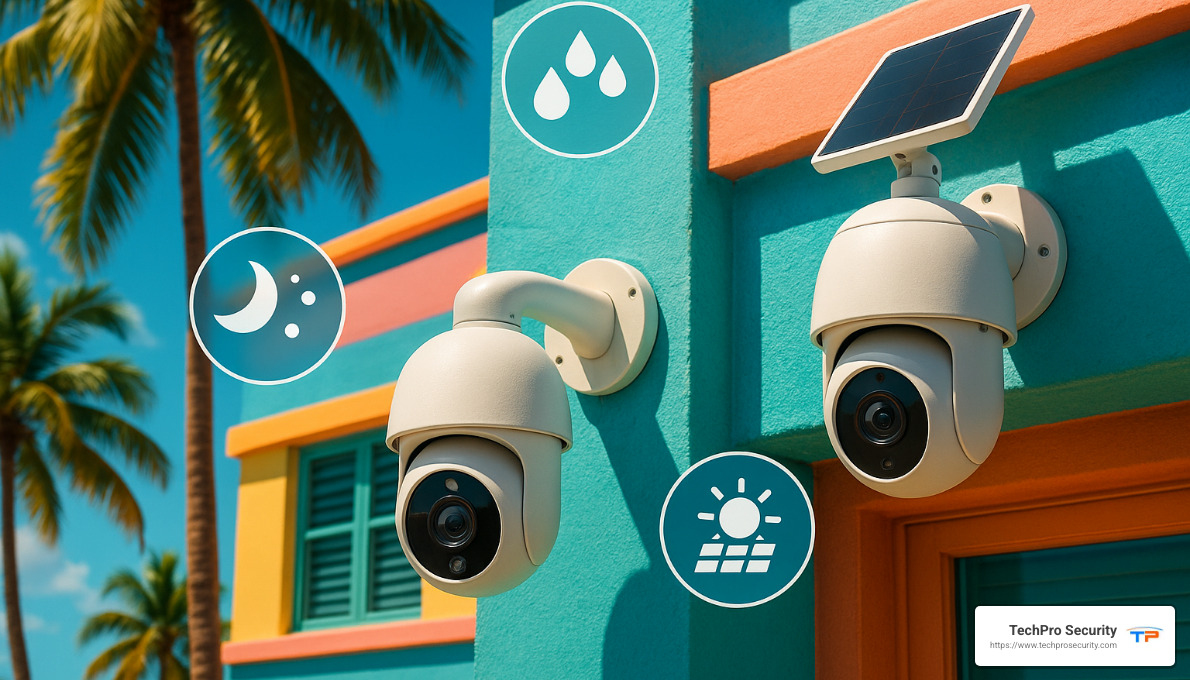 essential security camera features for Miami - Security camera systems Miami