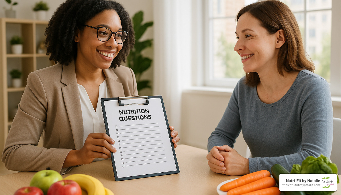 Questions to ask a potential nutrition coach - nutrition coach near me