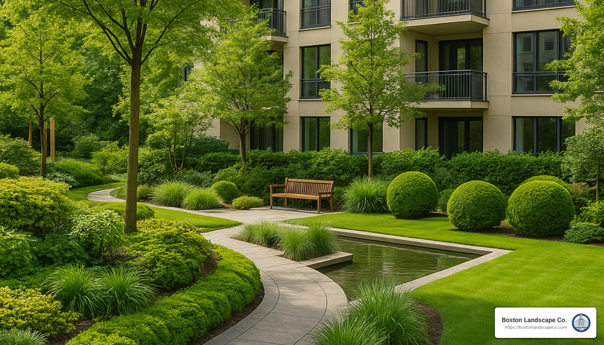 comparison of DIY landscape sketch versus professional landscape design plan - residential building landscape design