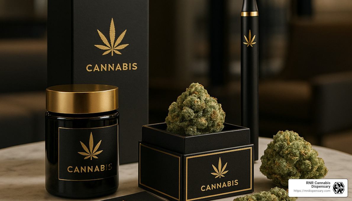 luxury cannabis products - luxury THC products