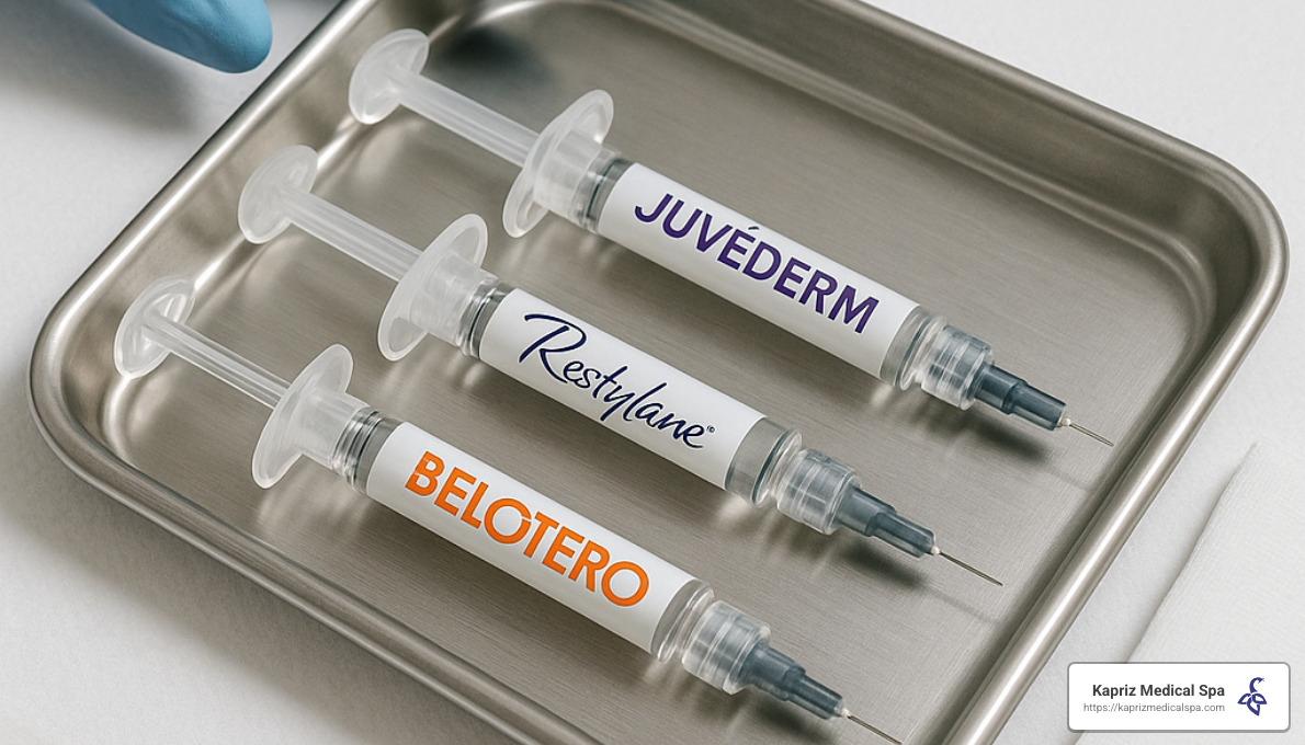 different types of dermal fillers - Dermal fillers near me