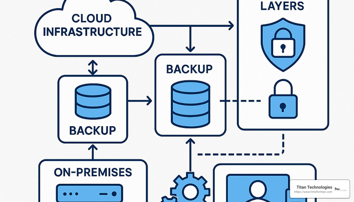 DPaaS architecture workflow diagram - data protection as a service