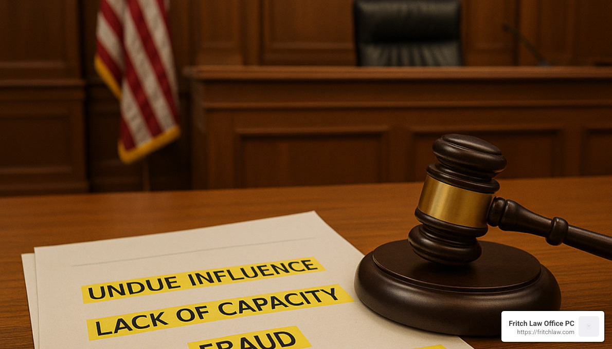 probate litigation common grounds - Probate litigation attorney