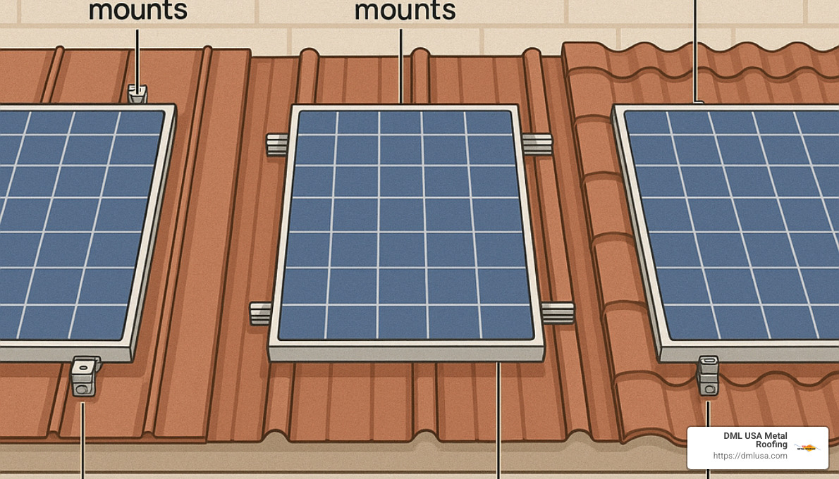 different metal roof profiles with solar mounting options - durable solar mounting solutions for metal roofs: the ultimate guide
