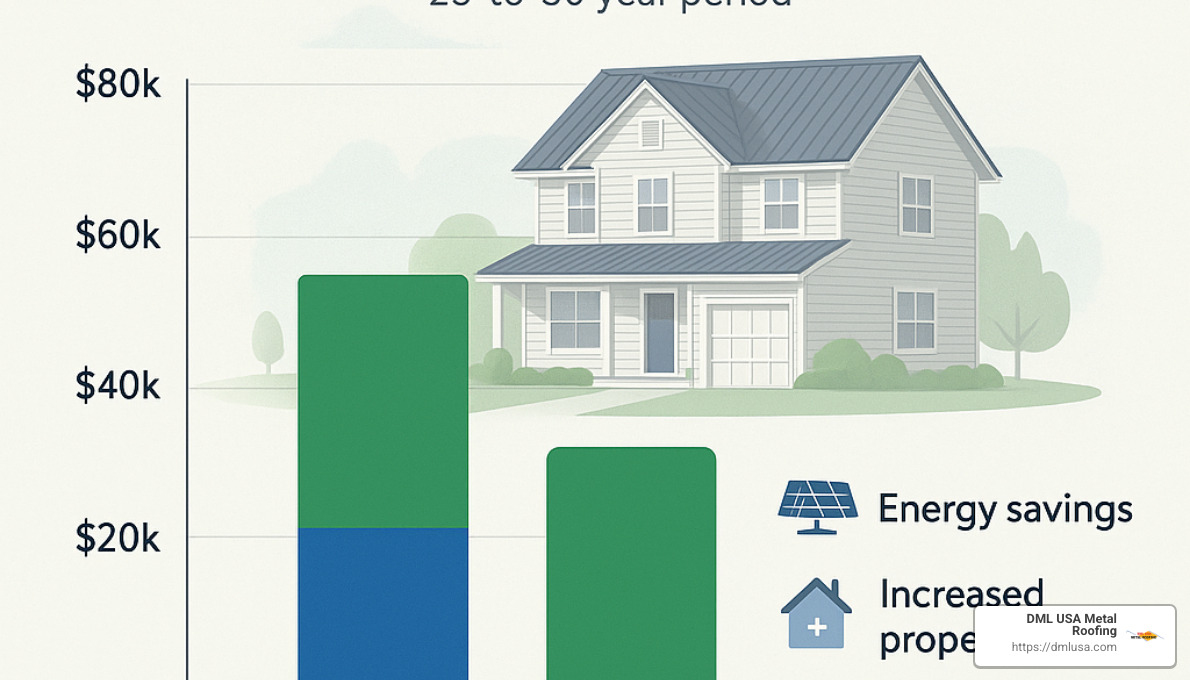 long-term ROI chart for metal roof solar systems - durable solar mounting solutions for metal roofs: the ultimate guide