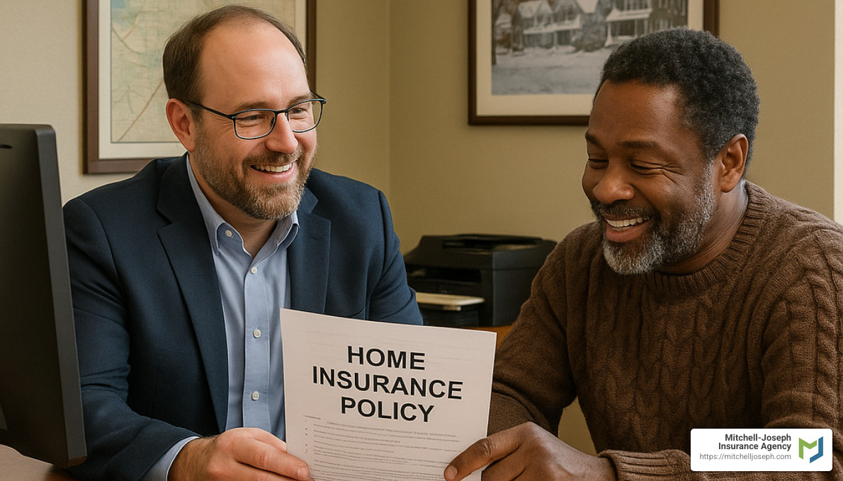 91d3efb13077d8318380abec2e61e4f28ba4b325 Home Insurance in Rochester: A Comprehensive Company Comparison Compare home insurance companies rochester ny, discover 2024 rates, coverage tips, and choose the best policy for your Rochester home. Rochester insurance agent reviewing policy with homeowner - home insurance companies rochester ny