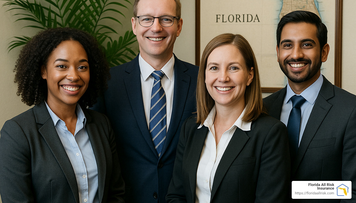 Florida All Risk Insurance team serving clients with local expertise and statewide coverage - independent insurance agency Florida