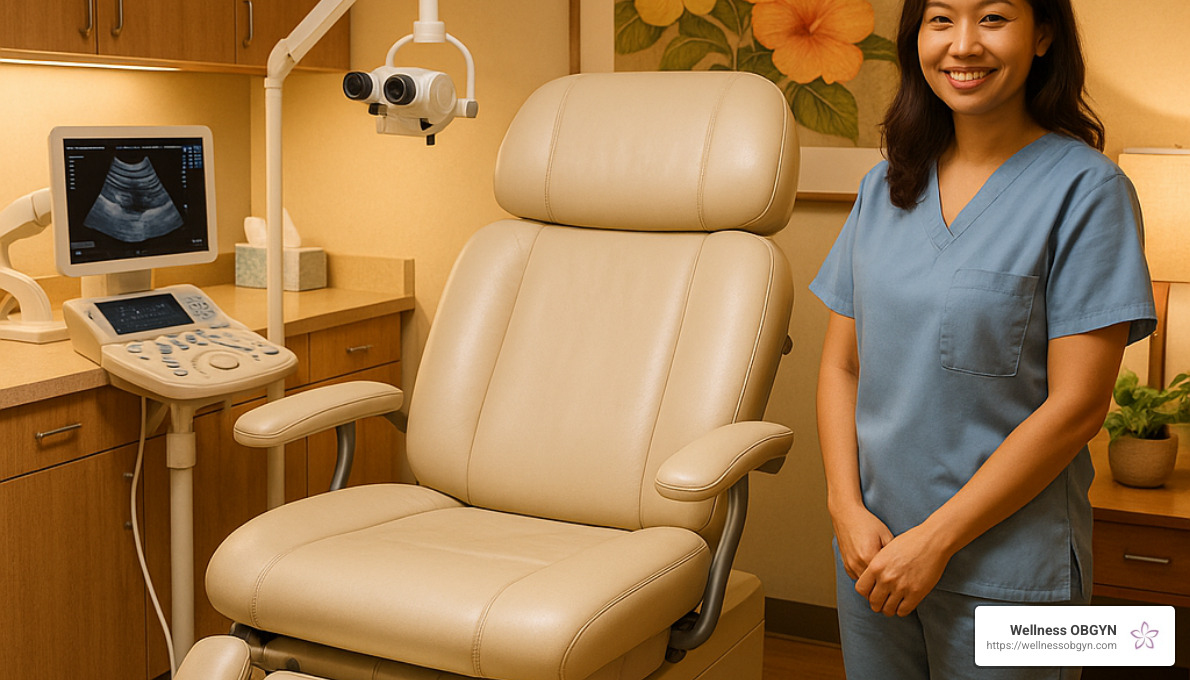 Advanced medical technology in a warm, welcoming OBGYN office setting - holistic obgyn honolulu Advanced medical technology in a warm, welcoming OBGYN office setting - holistic obgyn honolulu