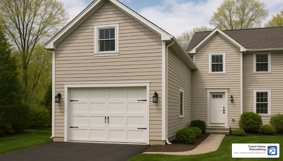 architectural plans with permit stamps and approvals - 2 story attached garage addition