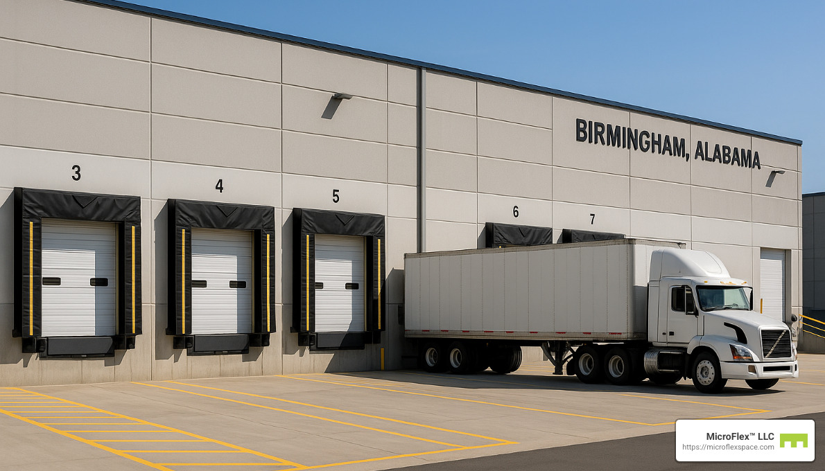 warehouse loading dock - small warehouse for rent birmingham al