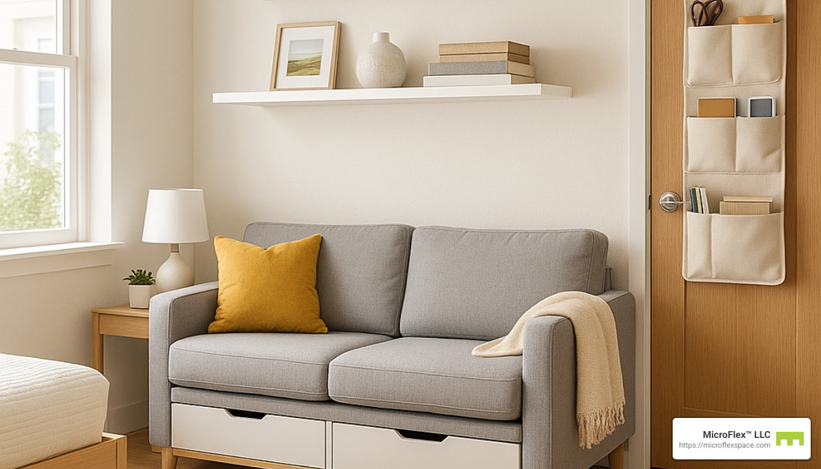 creative storage solutions for small spaces - temporary storage solutions at home