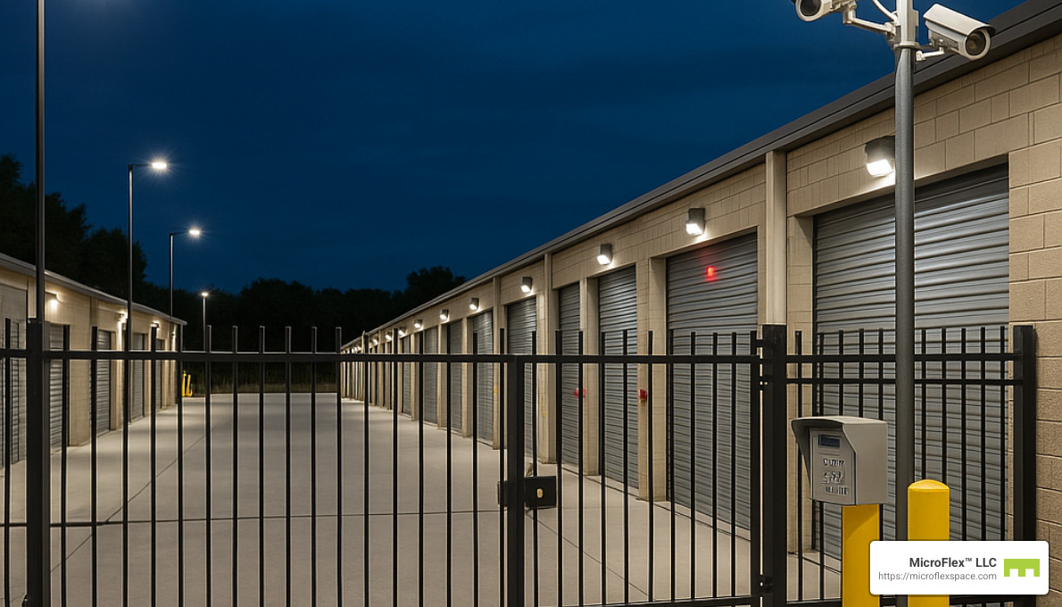 secure storage facility - short term storage