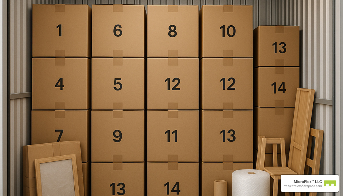 Effective packing techniques for storage - moving and short term storage