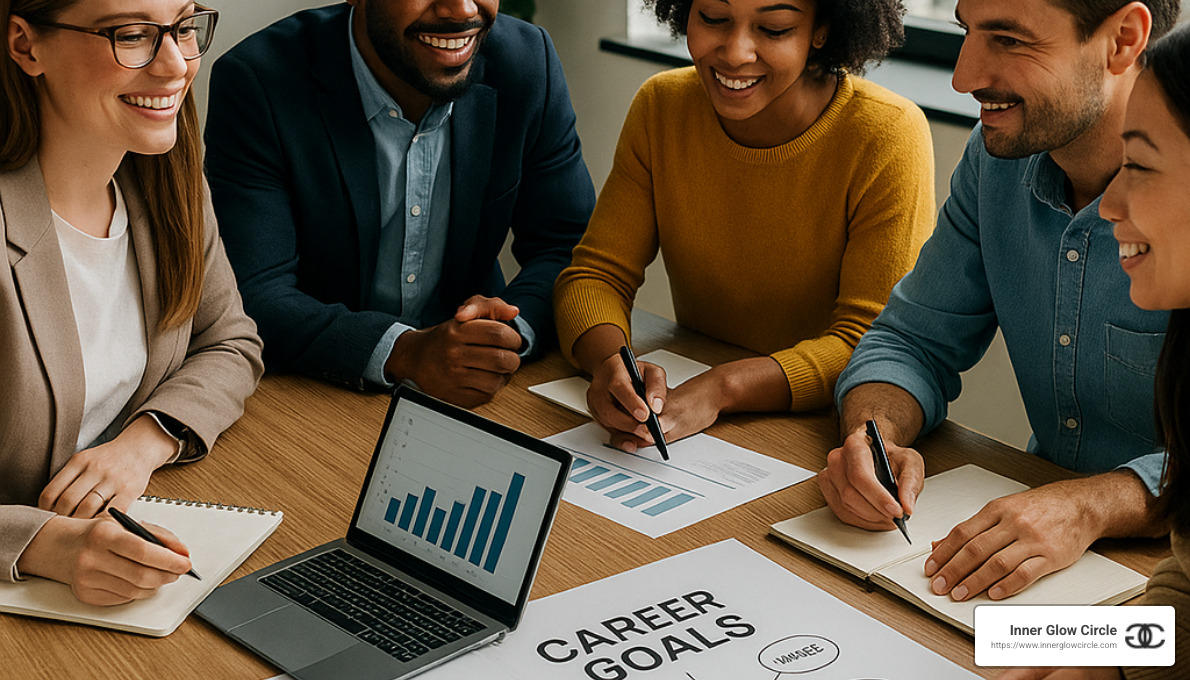 professional mapping career goals with personal development plan - careers and personal development