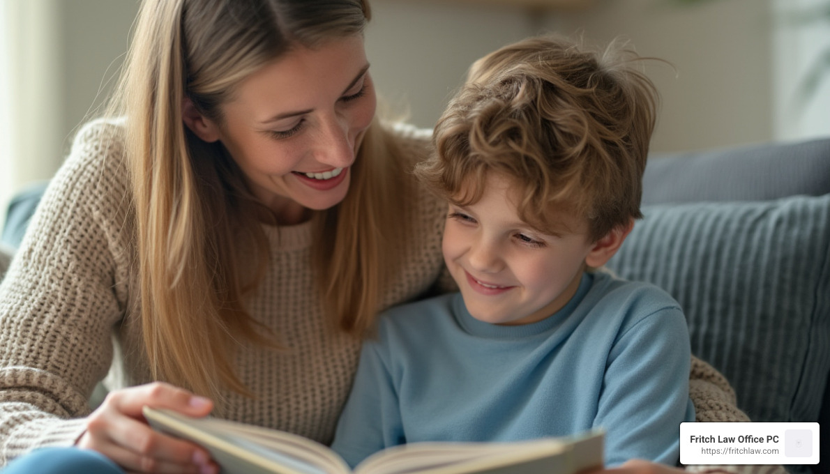 Parent spending quality time with child during divorce transition - noblesville divorce lawyer