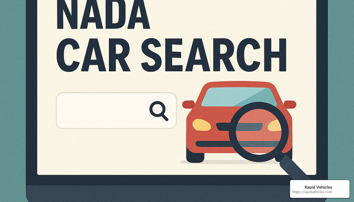 Car shopper comparing vehicle value guides on tablet - nada car search