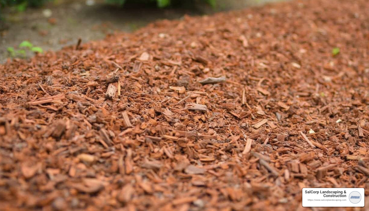 pine bark nugget mulch - bulk mulch delivery