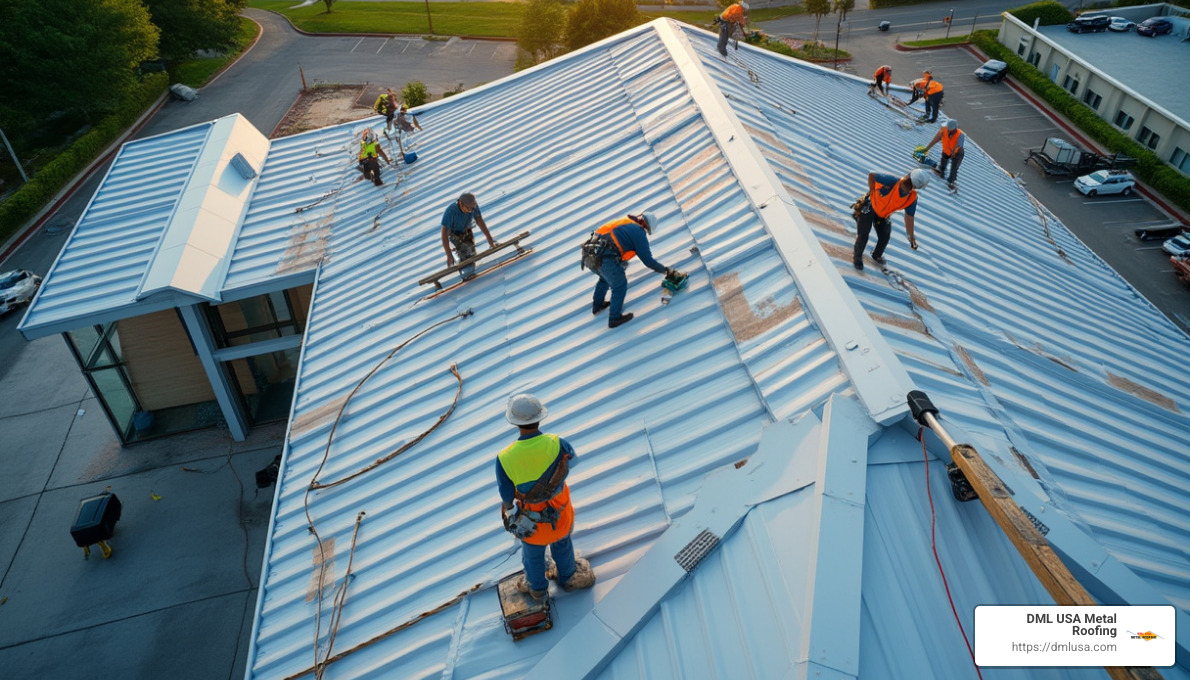 sustainable metal roofing installation - Advanced roofing solutions