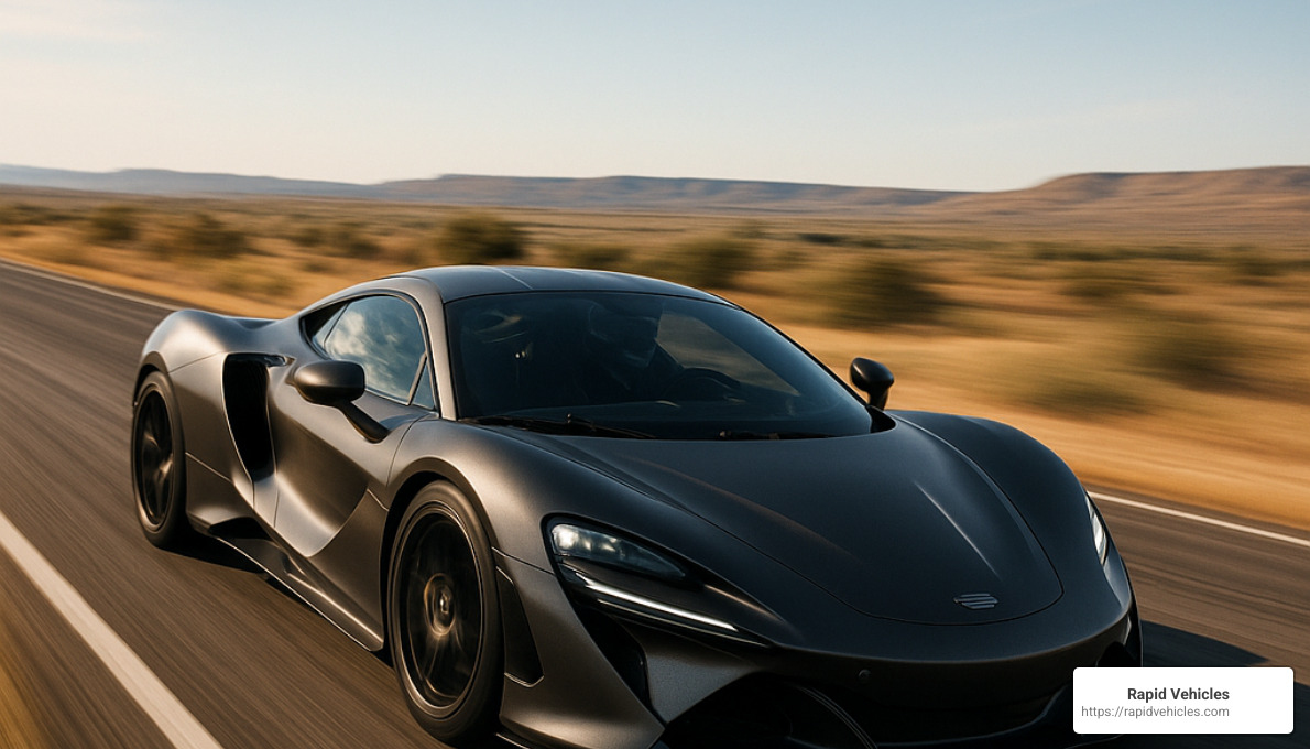 supercar top speed - top speed production car