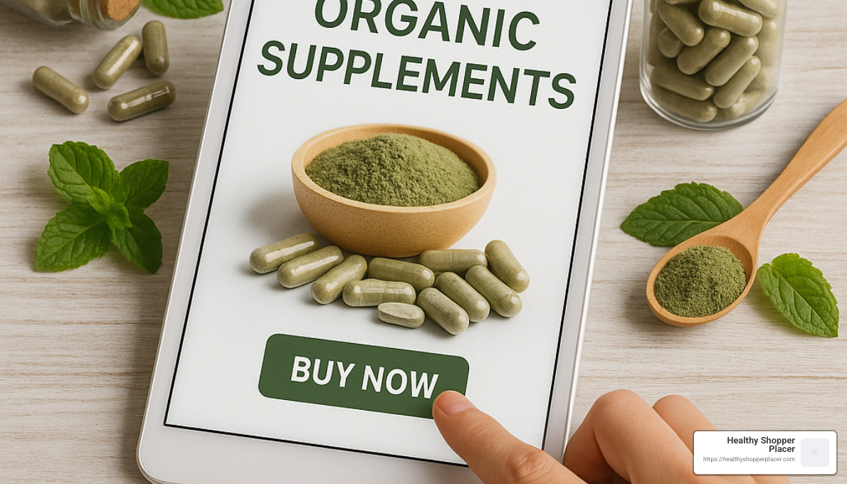 certification verification process - organic supplements online