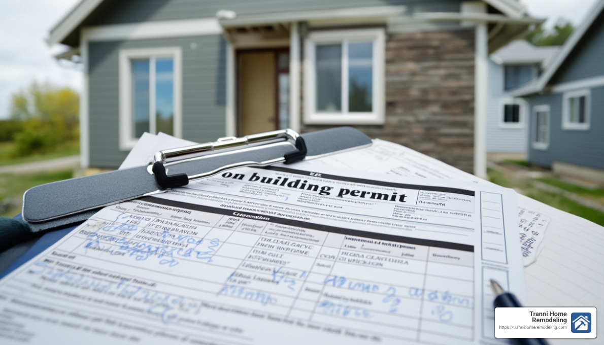building permit and inspection checklist - windows and siding contractors