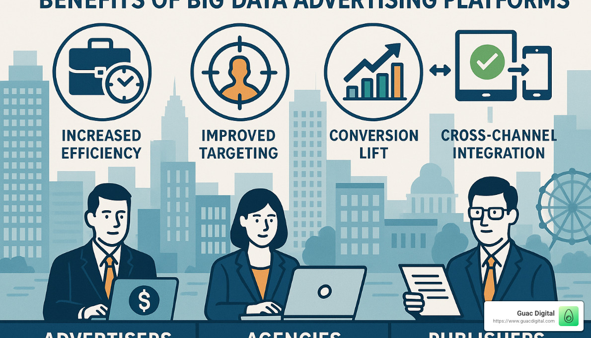 Benefits of big data advertising platforms for different stakeholders - big data advertising platform