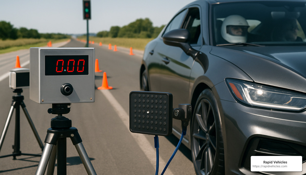 Testing variables affecting acceleration measurements - fastest production cars