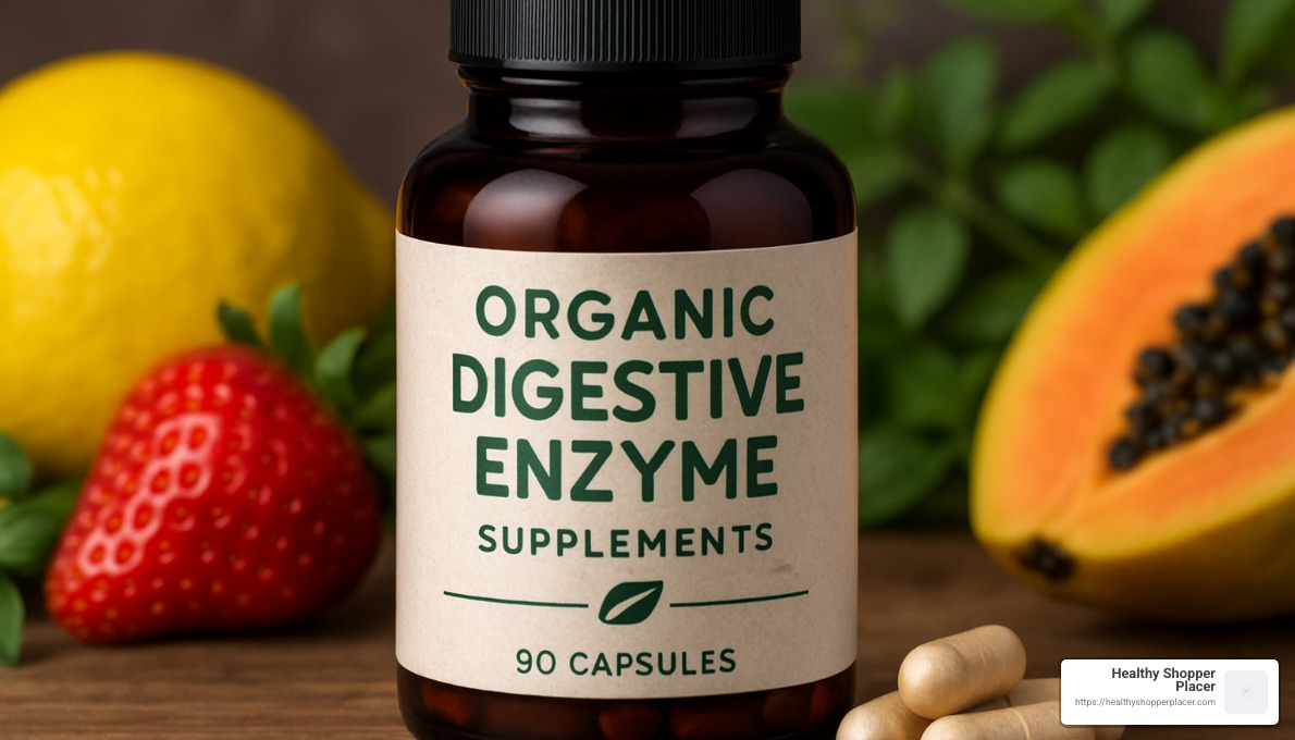 tropical fruit chewable digestive enzyme tablets - organic digestive enzyme supplements