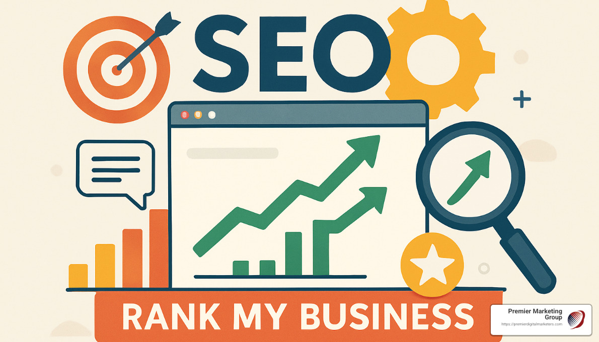 sample local seo ranking report dashboard - seo rank my business