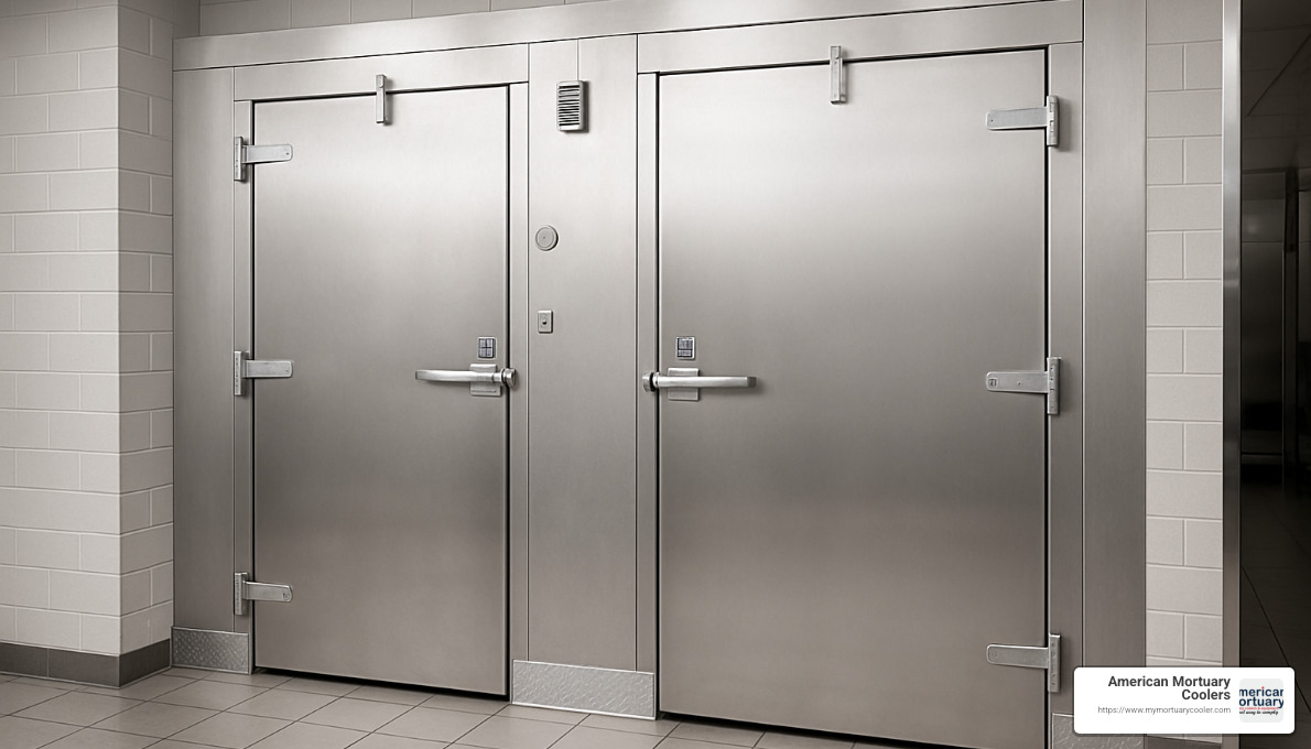 Customized dual-compartment walk-in refrigeration unit - walk in refrigeration units