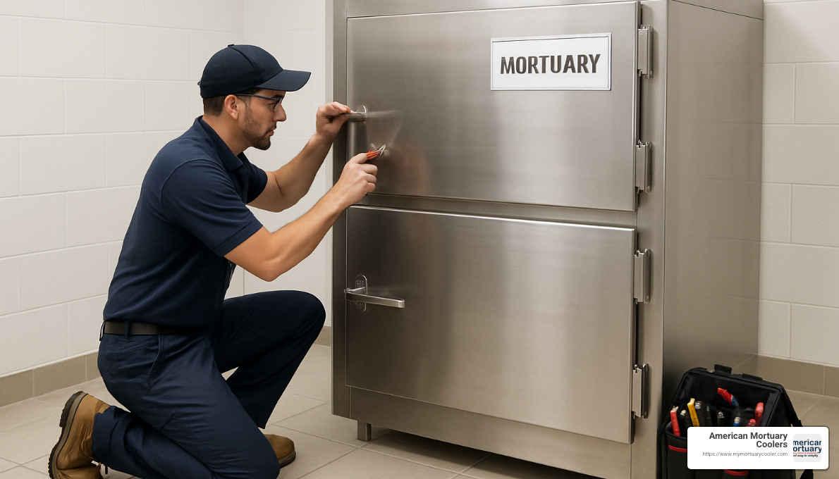 professional mortuary refrigeration installation - second hand mortuary fridges
