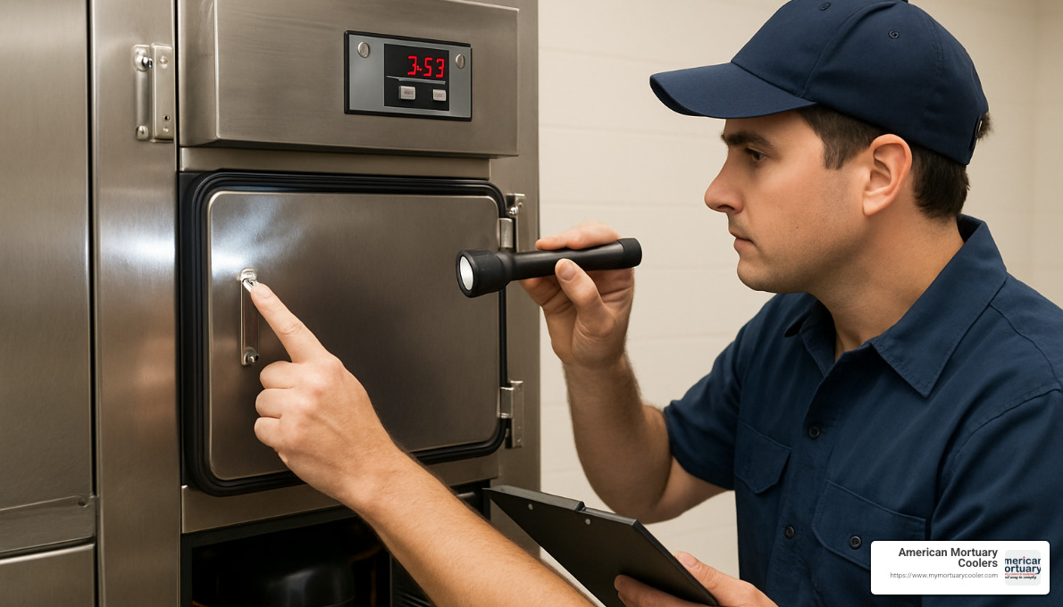 inspection points for used mortuary refrigeration - second hand mortuary fridges