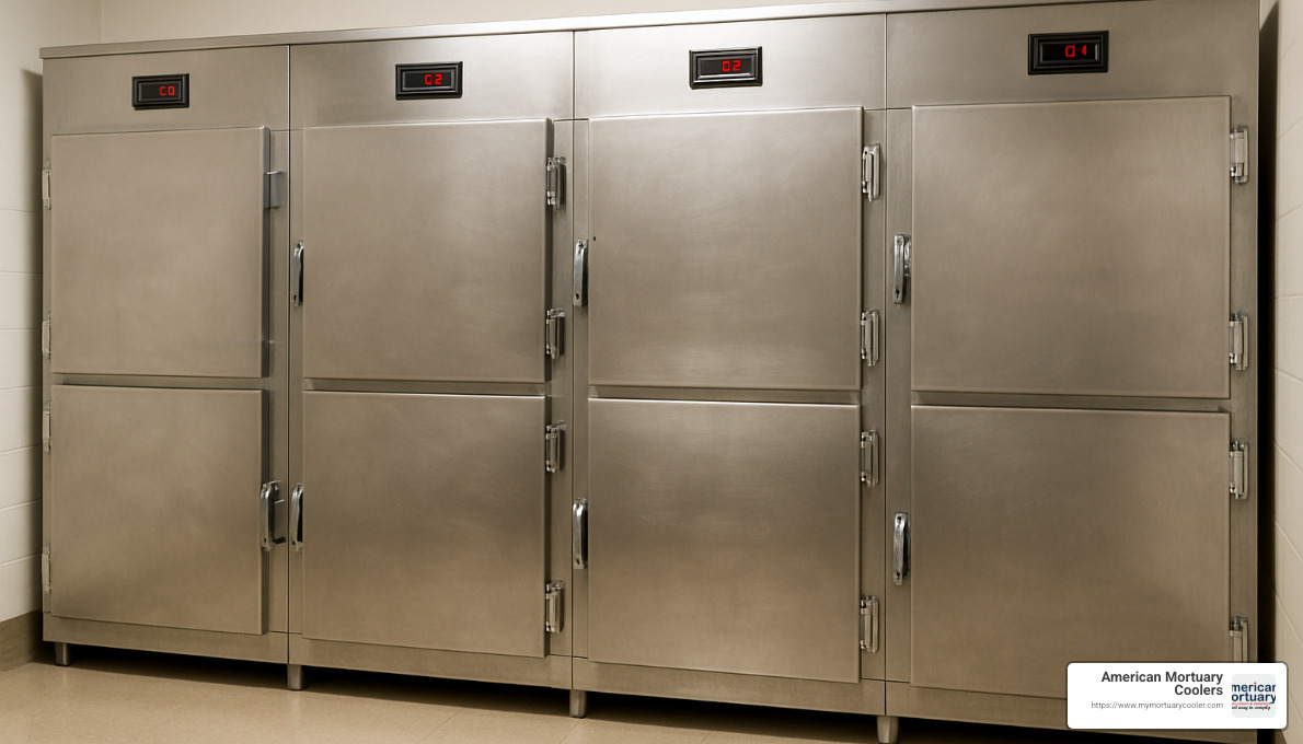 used mortuary refrigeration units - second hand mortuary fridges