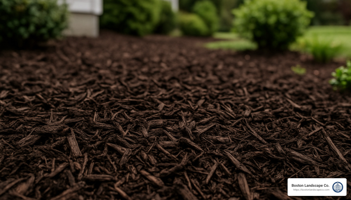 dark pine mulch blend - mulch billerica ma
