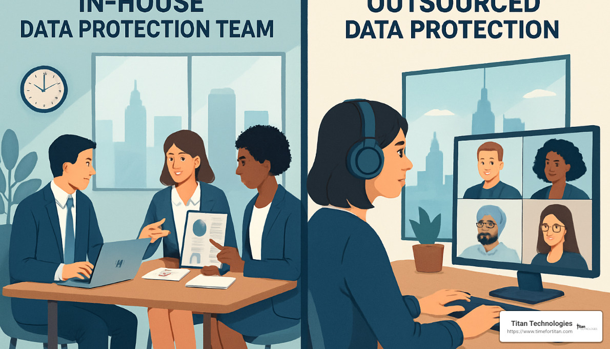 in-house vs outsourced data protection - data protection specialists