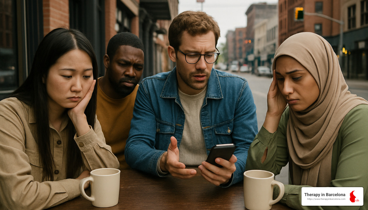 expats experiencing language barriers and social isolation - expat depression therapy