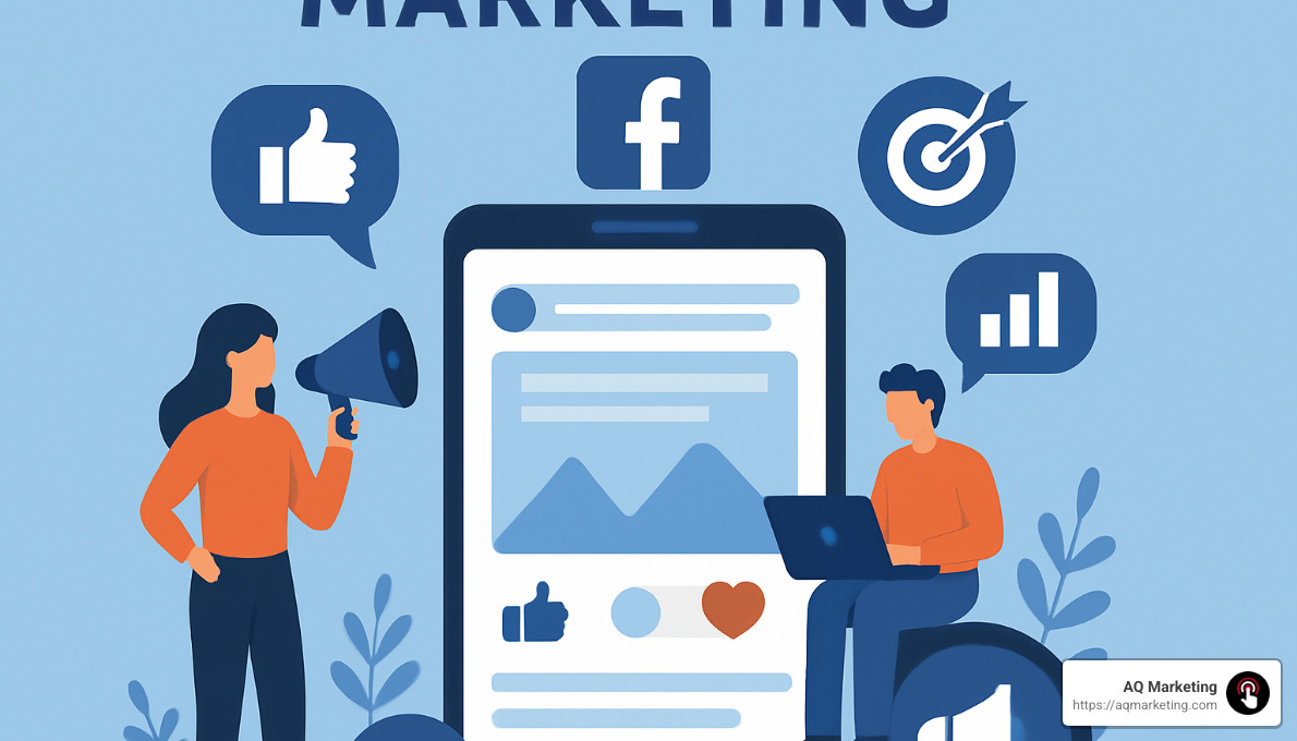 optimized facebook business page layout - social media marketing in facebook