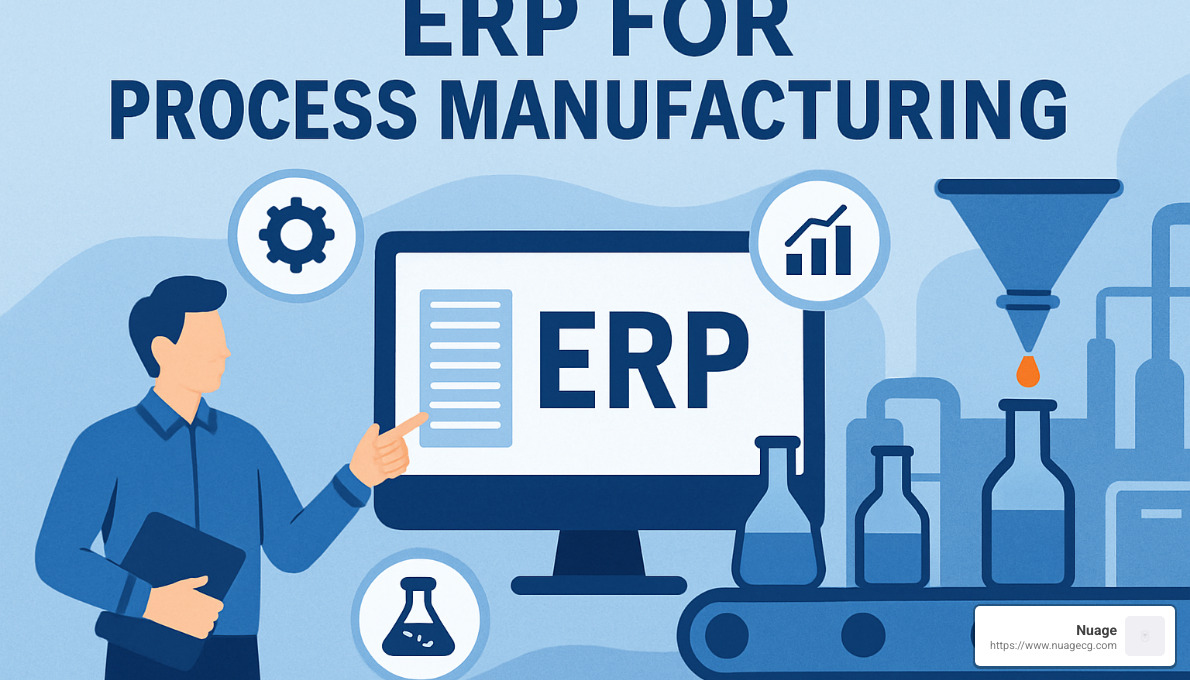ERP implementation roadmap - ERP for process manufacturing