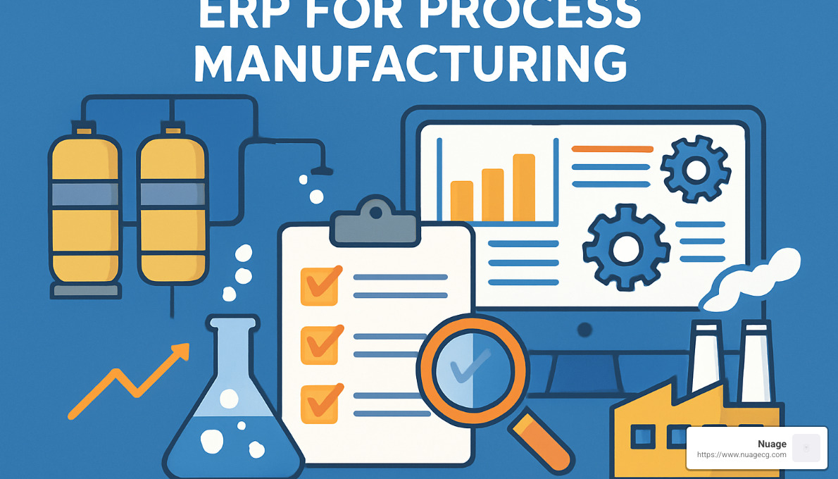 Key features of process manufacturing ERP systems - ERP for process manufacturing