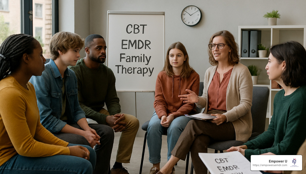 therapy modalities for trauma - therapist for family trauma