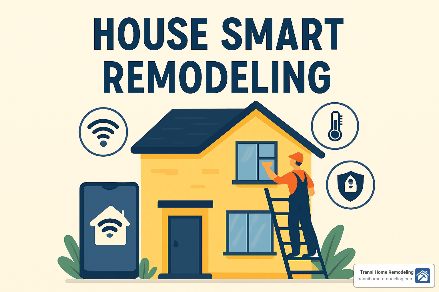 energy efficient smart home system - house smart remodeling