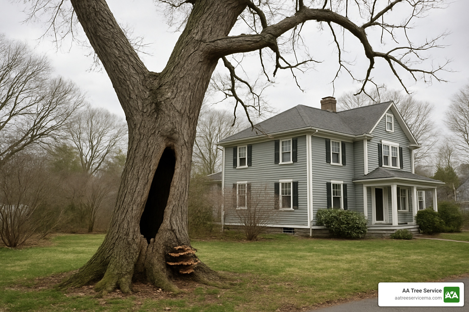 Signs of a hazardous tree that needs removal - Andover MA Tree Removal