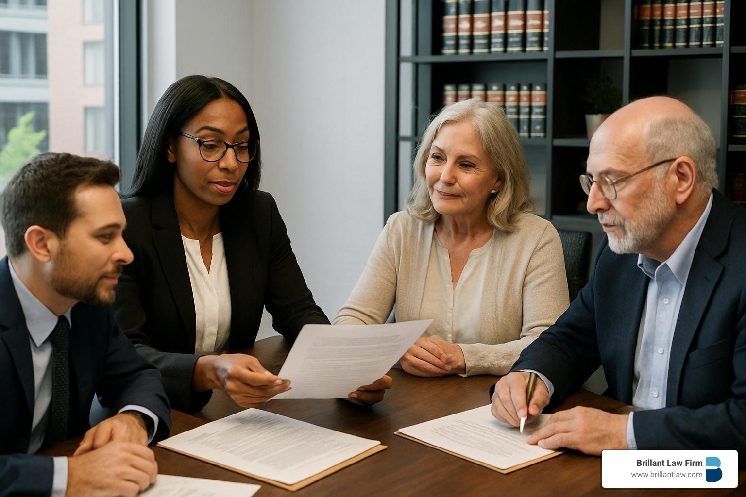 estate planning team meeting - Estate and trust lawyer