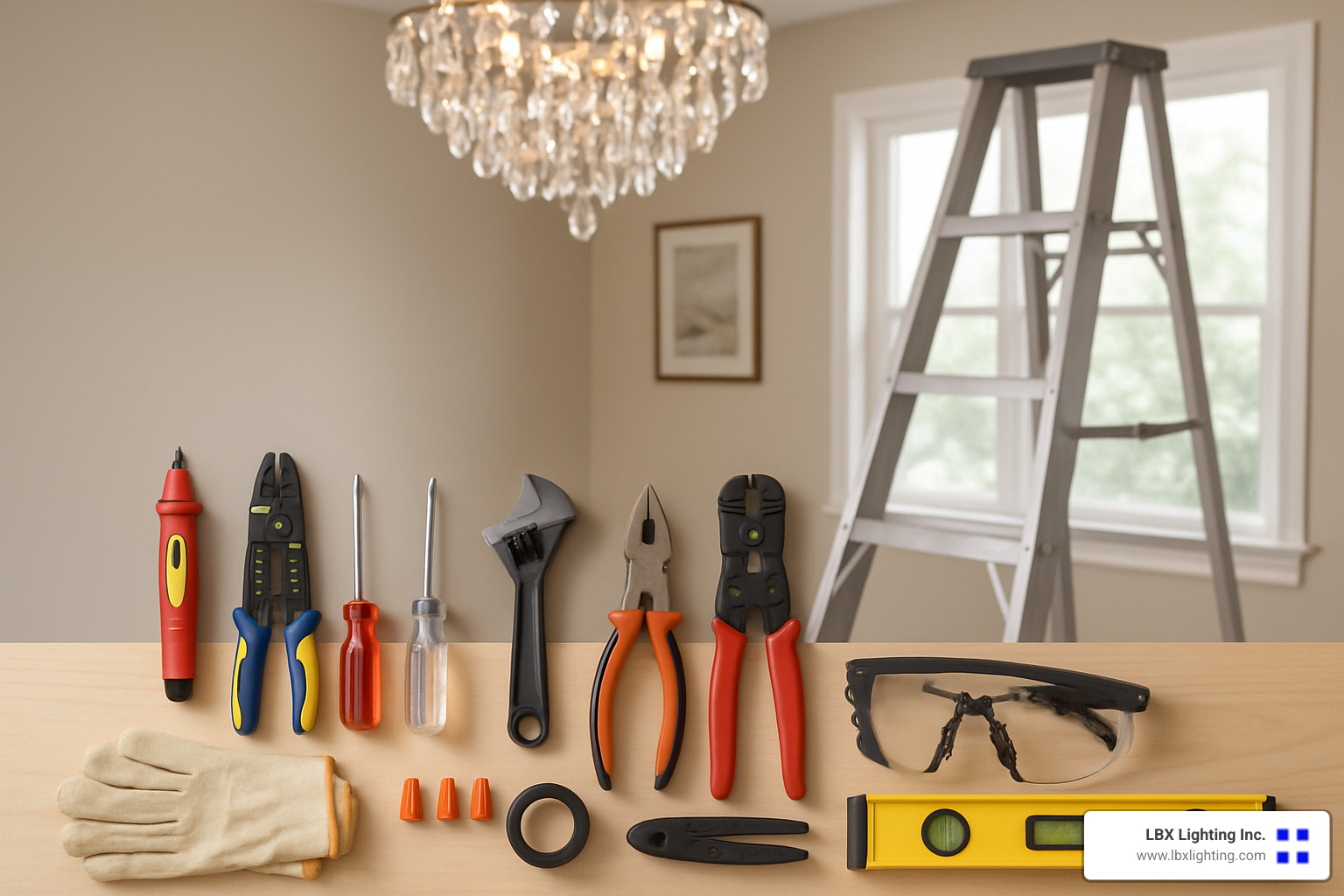 tools needed for chandelier installation - crystal chandelier installation guide