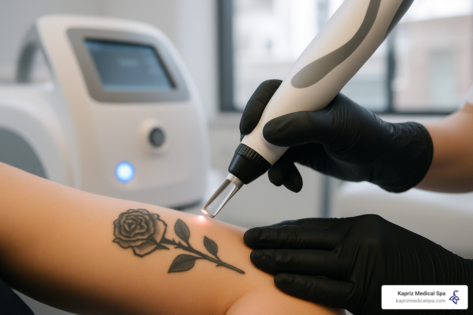 laser tattoo removal handpiece - tattoos removal near me
