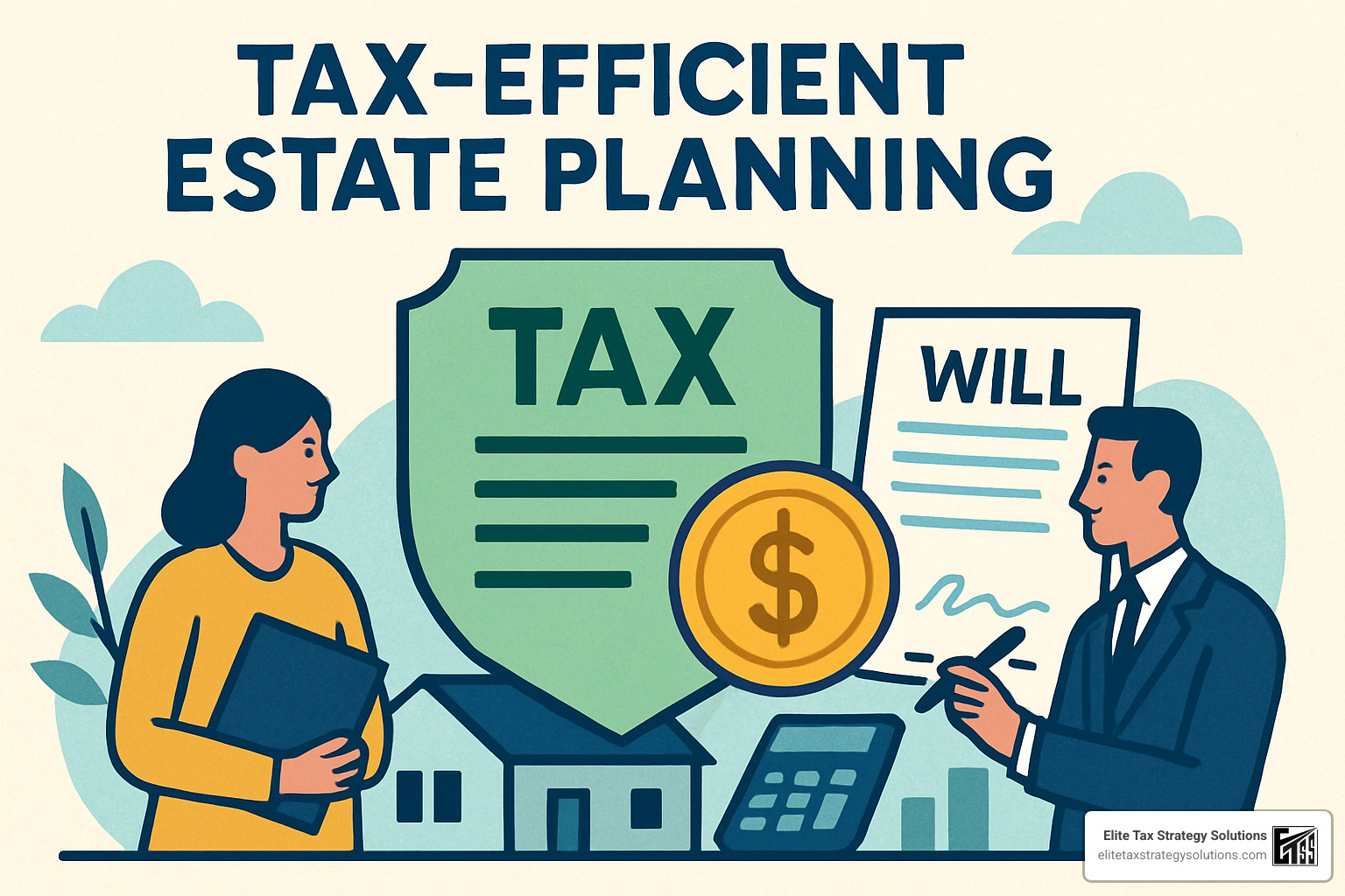 Business succession planning meeting - tax-efficient estate planning