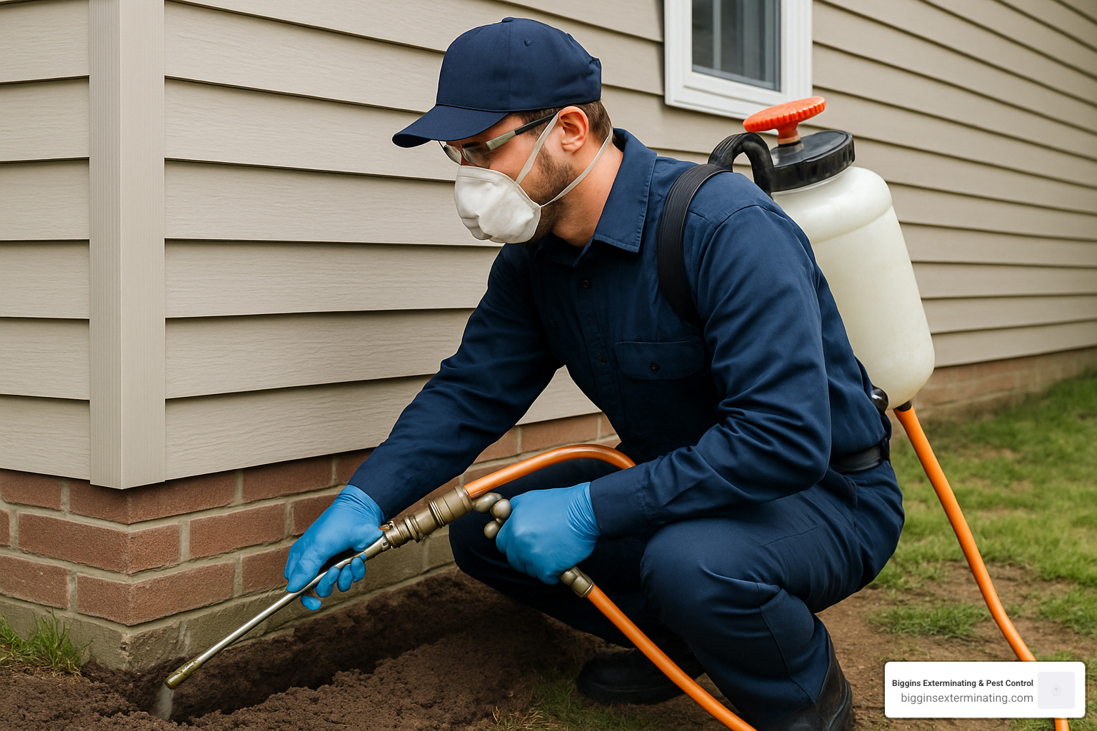 termite barrier treatment application - termite barrier treatment